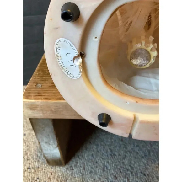 Vintage Ray Chia Collection Pink Angel Play Violin Statue 15.5” Tall Home Decor - Picture 11 of 12